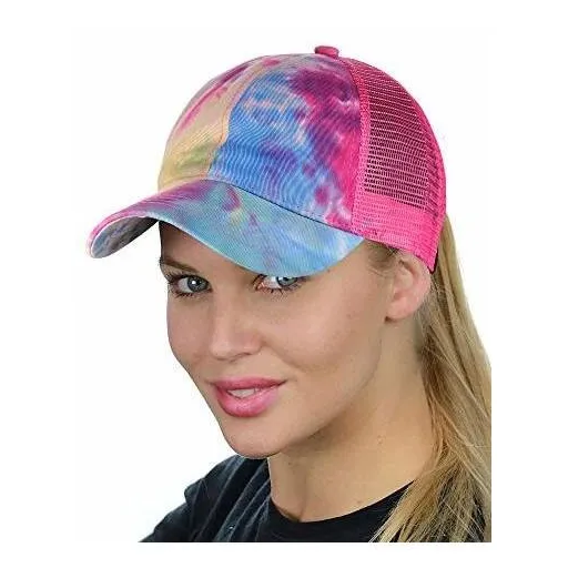 Ponycap Desordenado Alta Bun Ponytail Ajustable Gorro 4tm3z