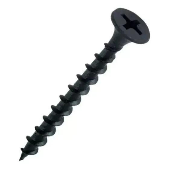 Tornillo Vialro Negro Madera Aguja 6 X 2 Jasper
