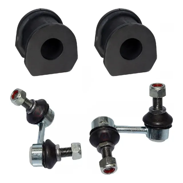 Par Bieleta Bucha Da Barra Dianteira L200 Triton 2007 A 2013