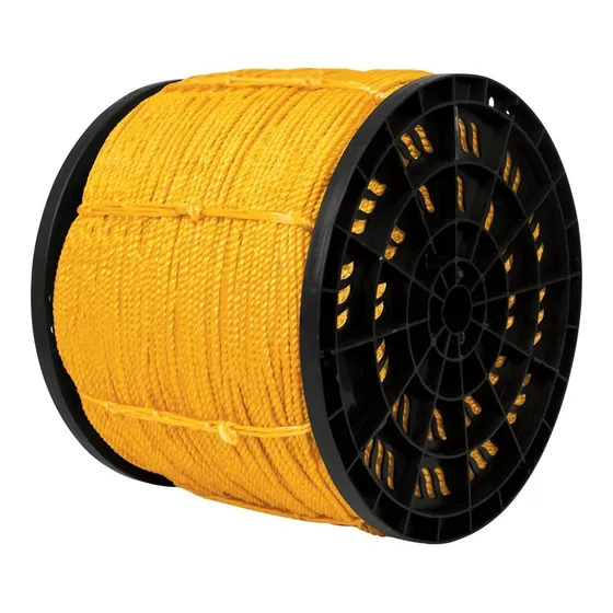 Metro De Cuerda Amarilla De 4mm En Rollo De 2,380m, 40174