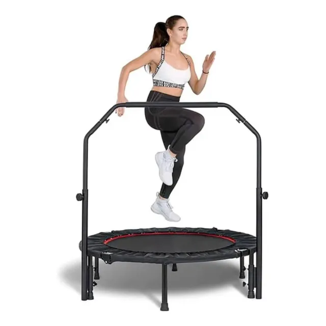 Trampolin De Malla Plegable Salto Gimnasia Ejercicio En Casa