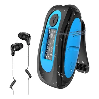 Agptek Ipx8 Impermeable Reproductor De Mp3 Con Pantalla... Agptek Ipx8 Impermeable Reproductor De Mp3 Con Pantalla...