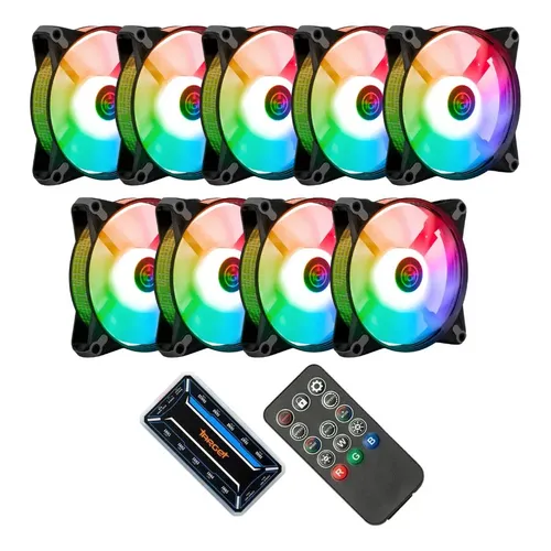 Kit Fan Dt3 Zx120 Sync Pro 3x Fans Rgb C/ Controladora | MercadoLivre