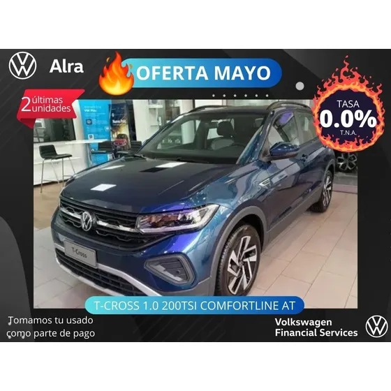 Volkswagen T-cross 1.0 200 Tsi Comfortline Aut