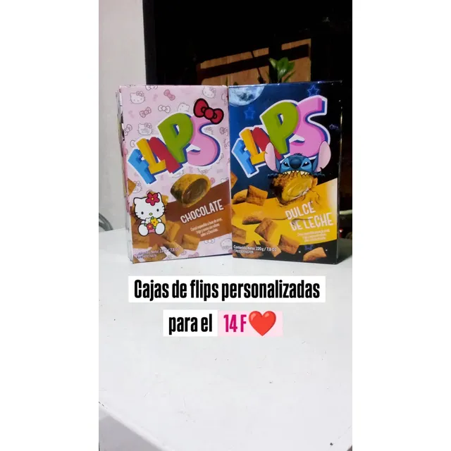 Cajas De Flips Personalizadas