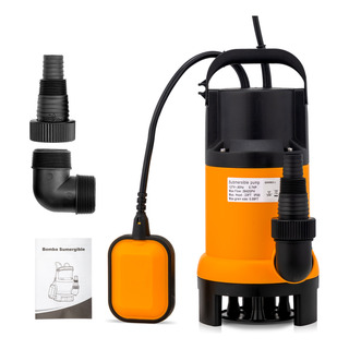Bomba Sumergible De Agua De 1/2 Hp, Voltaje 127 V, Color Nar Bomba Sumergible De Agua De 1/2 Hp, Voltaje 127 V, Color Nar