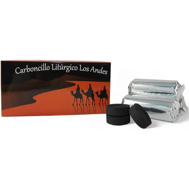 Carbon Liturgico Caja  X 60 Pastillas