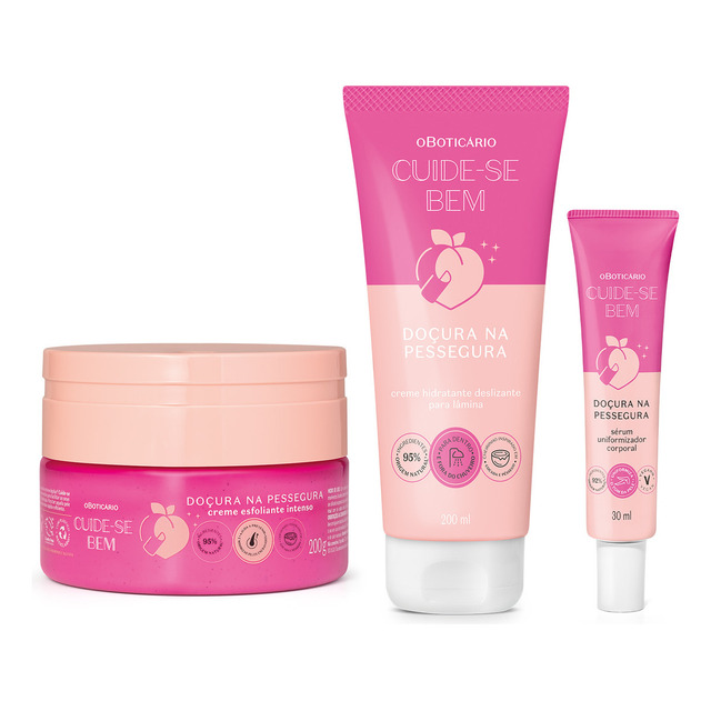 Combo Desliza Fácil: Creme Esfoliante 200g + Creme Hidratant Combo Desliza Fácil: Creme Esfoliante 200g + Creme Hidratant