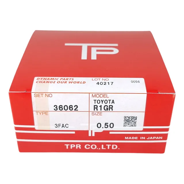 Anillos 020 050 Toyota Prado 4.0 2010-2024 1gr Segunda Gen