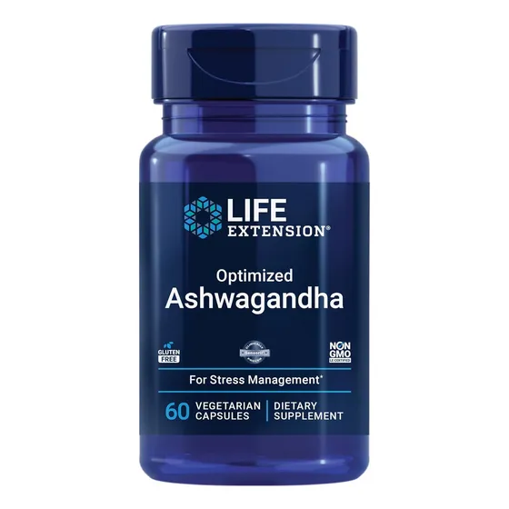 Suplemento Optimizado Ashwagandha 60 Capsulas Life