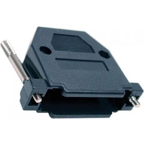Kit 50 Peças - Capa Para Conector Db25 Kit Longo Preta 