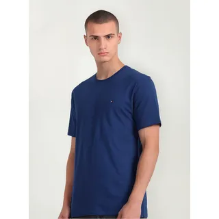 Camiseta Tommy Hilfiger Essential Cotton Tee Azul Royal Camiseta Tommy Hilfiger Essential Cotton Tee Azul Royal