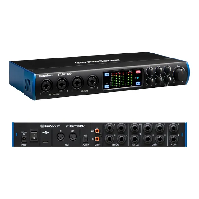 Placa De Audio Presonus Studio 1810c 24 Bits 192 Khz (2da)