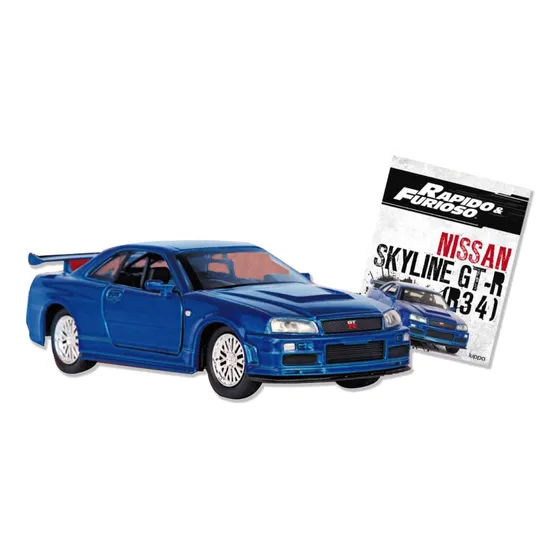 Autos Rápidos Y Furiosos  Brians Nissan Skyline Gtr (r34)