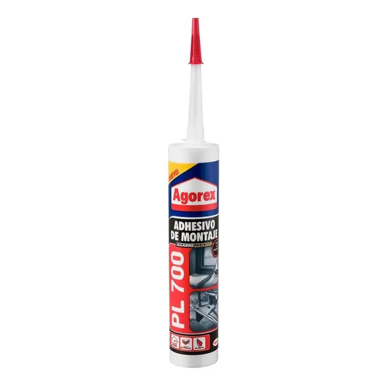 Pegamento Adhesivo De Montaje Agorex Pl700 390g