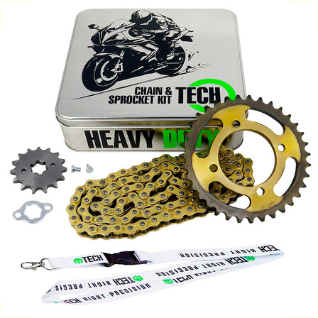 Kit Transmision Yamaha Crypton 110 35/15 Cadena Reforzada Kit Transmision Yamaha Crypton 110 35/15 Cadena Reforzada