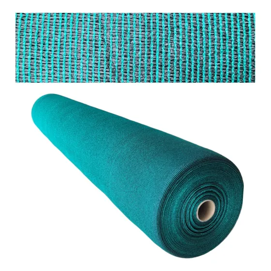 Malla Raschel Verde 4.2m Ancho X 80% Sombra Con Filtro Uv