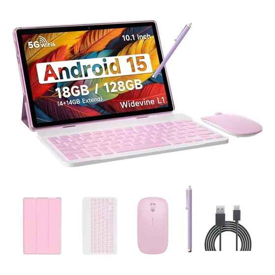 Tablet Iweggo Android 13 10.1 Pulgadas, 8 Gb De Ram, 128 Gb 