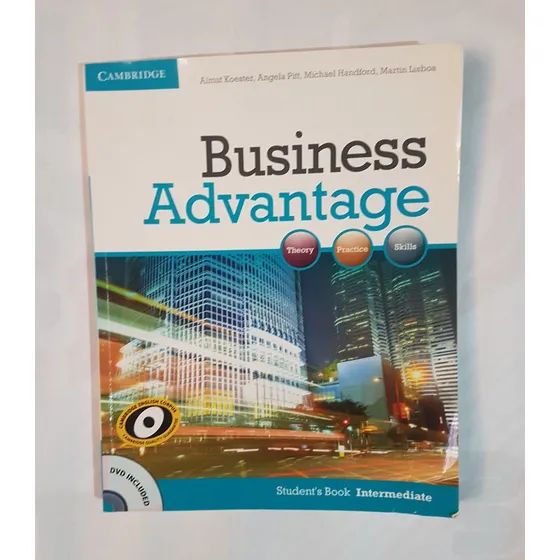 Livro De Inglês Business Advantage Student's Book Usado