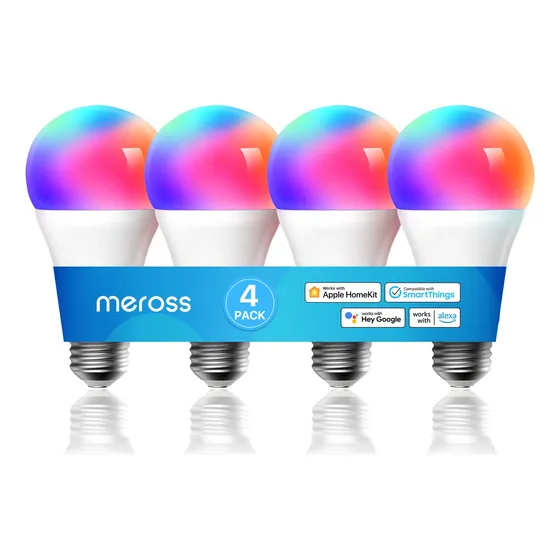 Meross Bombilla Led Inteligente Wifi Funcion Alexa Google K