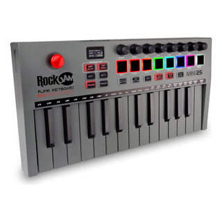 Control De Teclado Midi Usb Y Bluetooth Rockyam, Go De 25... Control De Teclado Midi Usb Y Bluetooth Rockyam, Go De 25...