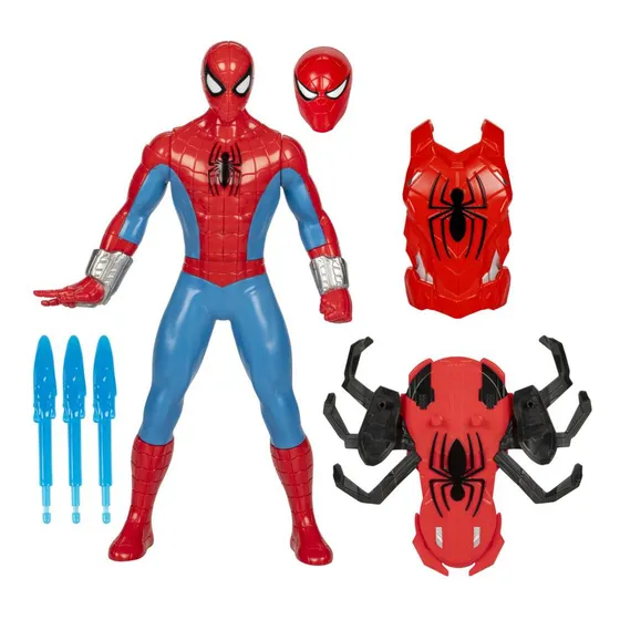 Figura Spiderman Traje Integrado Marvel Thwip Blast