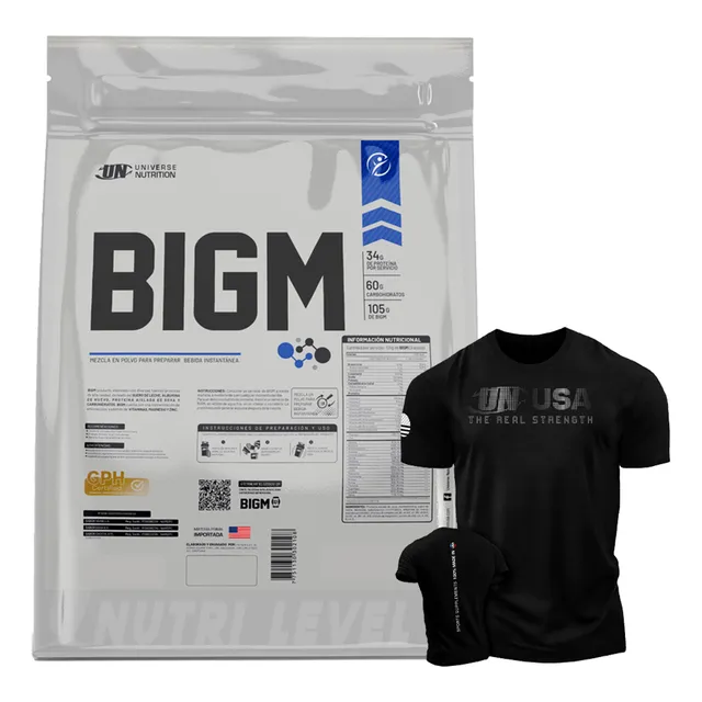 Bigm 5 Kg Ganador De Masa Muscular - Delivery