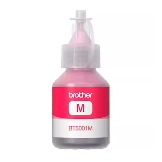 Botellas De Tinta Brother Bt5001m Magenta Botella