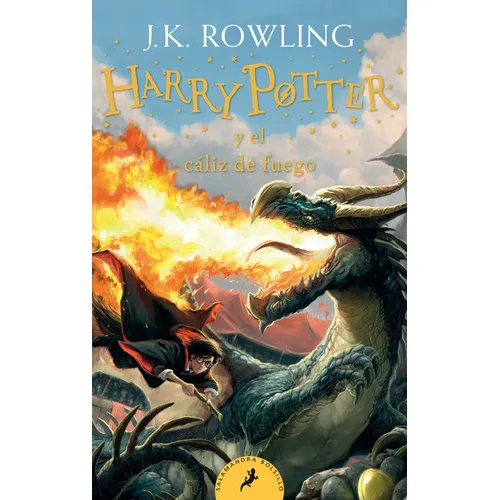 Harry Potter 4 El Cáliz De Fuego JK Rowling Salamandra Bolsillo