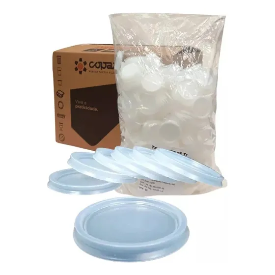 3260 Tampa Para Copo De 50ml E 80ml Descartável Copaza Molho