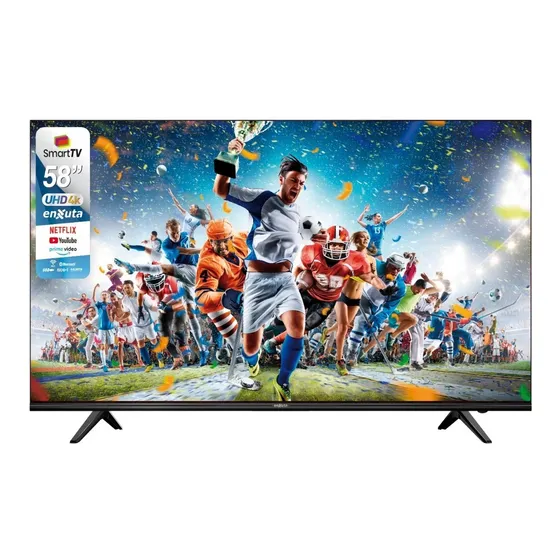 Televisor Enxuta Tv Led Smart 58 Ultra4k Bde