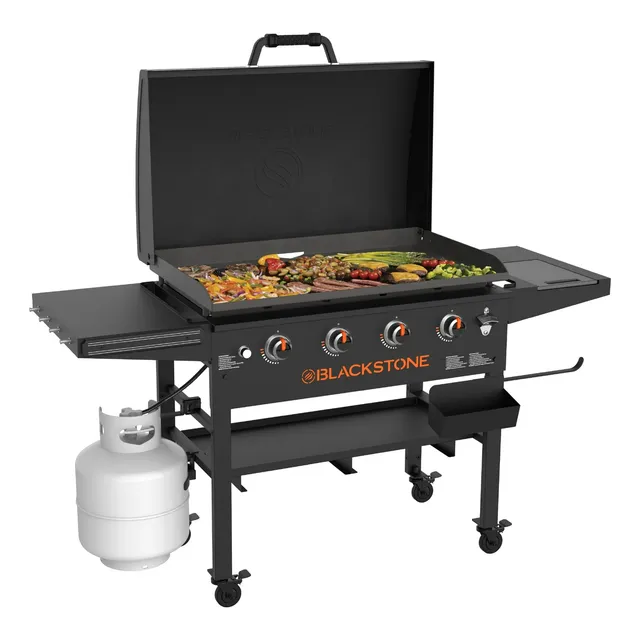 Asador Plancha Blackstone De Gas 36'' Con 4 Quemadores Msi