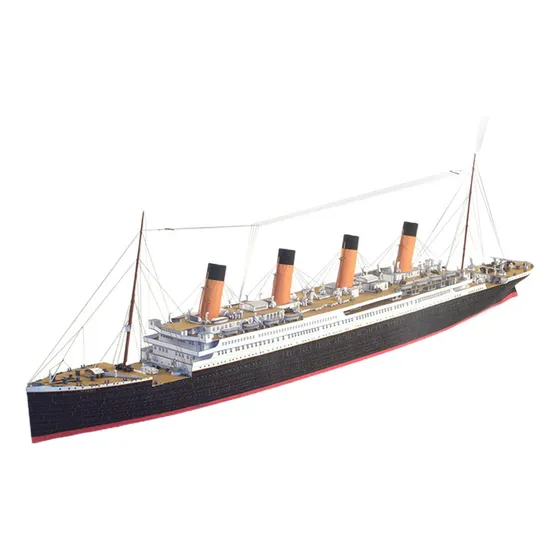 L Maqueta Para Armar Rompecabezas 1/400 Del Titanic Ship