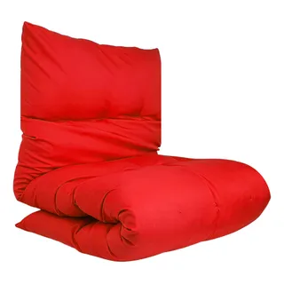 Colchonete Futon Macio DobrĂĄvel SofĂĄ 60x170cm Vermelho Colchonete Futon Macio DobrĂĄvel SofĂĄ 60x170cm Vermelho