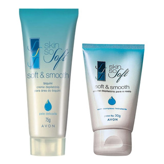 Creme Depilatório Rosto + Área Do Biquini Skin So Soft Avon Creme Depilatório Rosto + Área Do Biquini Skin So Soft Avon