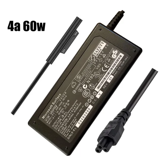 Cargador Tablet Surface Microsoft Pro 2 3 4 5 6 15v 65w