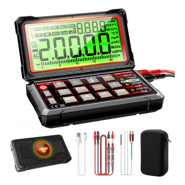 Multímetro Digital Aneng Para Auto 750v 10a Usb