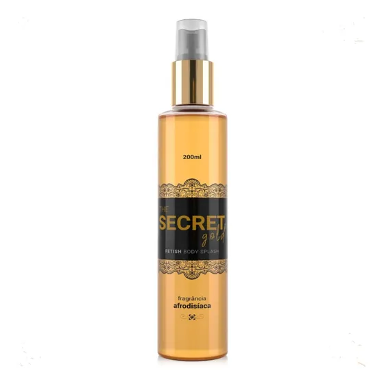 Loção Elixir Perfume E Cabelo Feromonios The Secret Gold