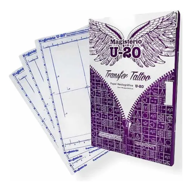Papel Hectografico 10 Unidades Tattoo Tatuajes