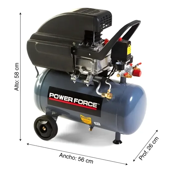 Compresora 2hp 24 Litros