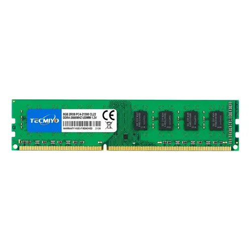 Memoria RAM Tecmiyo DDR4 16GB 3200MHz PC4-25600 UDIMM 1.2V CL22
