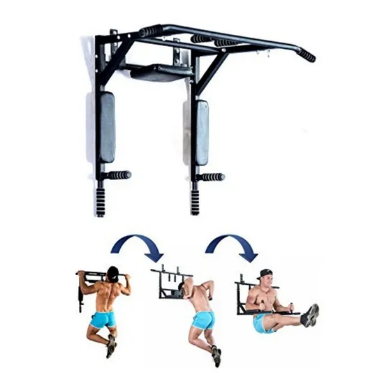 Barra Multifuncional Acolchonada Para Calistenia Y Crossfit