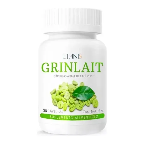 Café Verde Grinlait Ltanis Extracto Grano Original 30cap Sfn