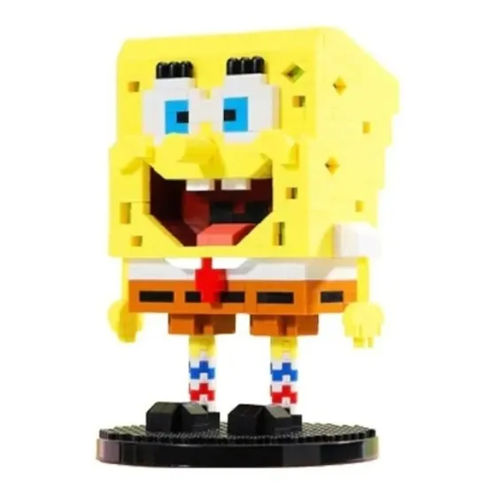 Boneco Bob Esponja De Blocos Montáveis Patrick Divertido