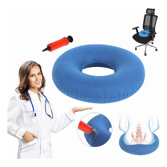 Cojin Ortopédica Hemorroides Inflable Post Operatorio