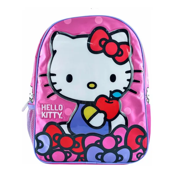 Mochila Hello Kitty Scool Licenciada Original -mochila Niñas