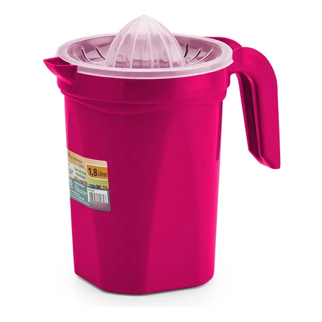 Jarra 1,8l Com Espremedor Manual Laranja Limão 
