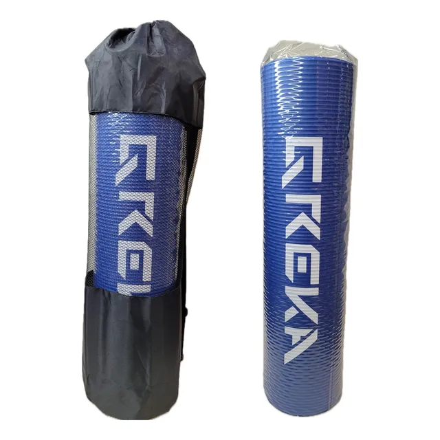 Mat O Esterilla + Bolso Para Yoga Y Ejercicios De 10mm Fit