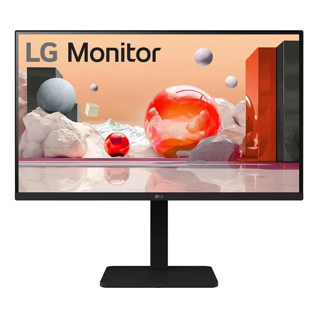 Monitor Led 27 LG 27ba550-b, Ips, Fhd, 100 Hz, Parlante Color Negro