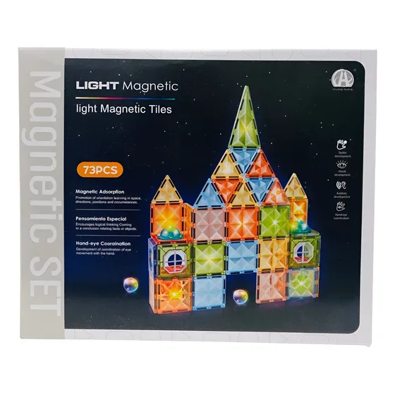 Bloques Magneticos Castillo 73 Piezas